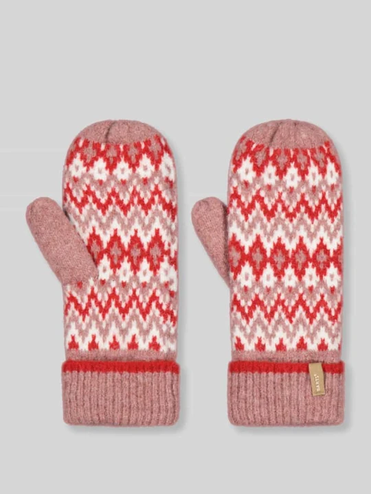 Zdjęcie produktu Rękawiczki w stylu rękawiczek z jednym palcem model 'Nakarah' Barts Czerwony