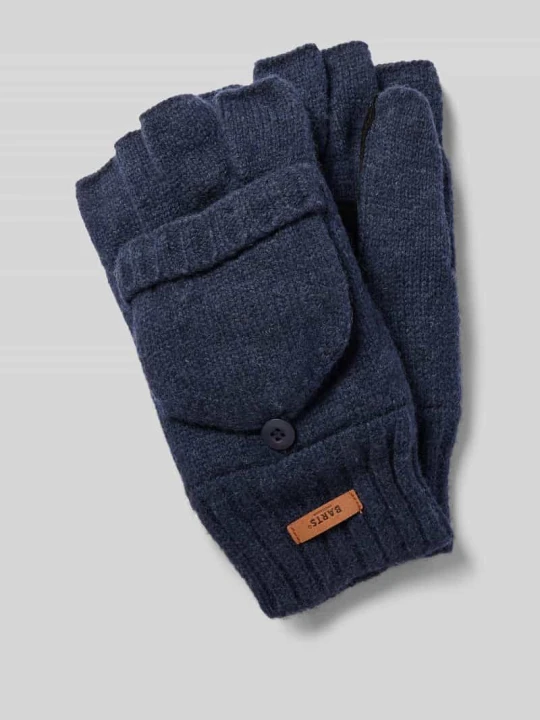 Zdjęcie produktu Rękawiczki z detalem z logo model ‘HAAKON’ Barts Granatowy