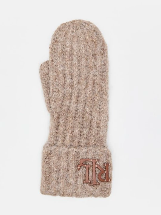 Zdjęcie produktu Rękawiczki z jednym palcem Lauren Ralph Lauren taupe