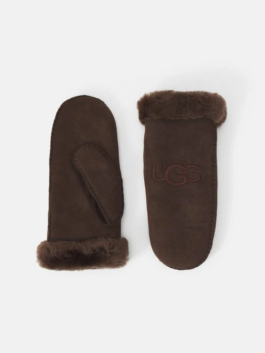 Zdjęcie produktu Rękawiczki z jednym palcem UGG ciemnobrązowy