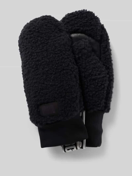 Zdjęcie produktu Rękawiczki z polaru z elastycznym ściągaczem UGG Czarny