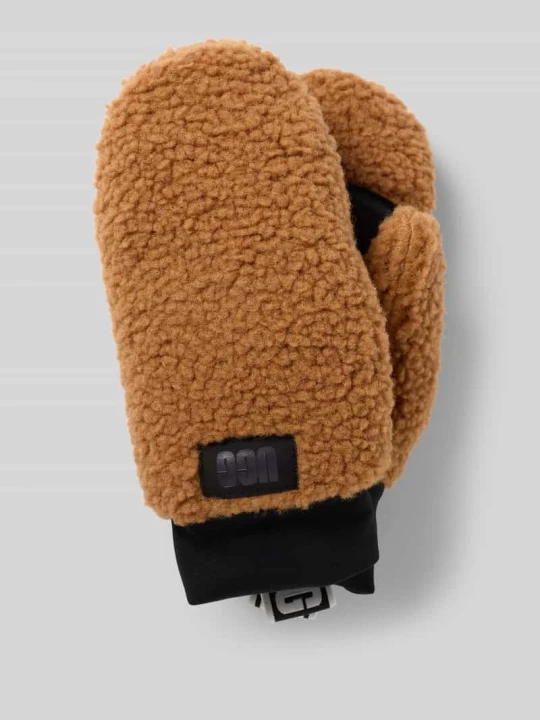 Zdjęcie produktu Rękawiczki z polaru z elastycznym ściągaczem UGG Camel