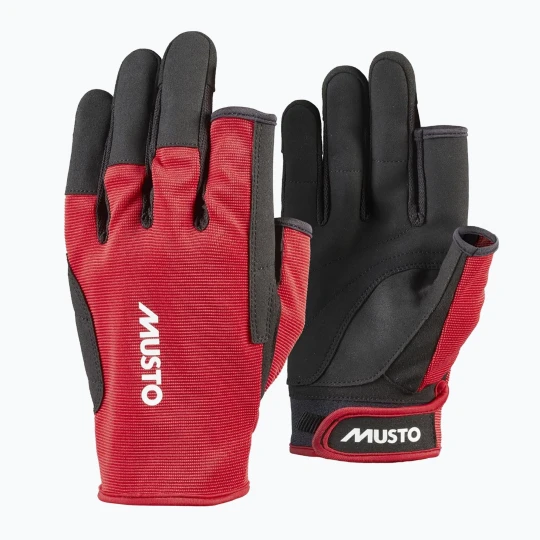 Zdjęcie produktu Rękawiczki żeglarskie Musto Essential Sailing Long Finger 2.0 true red