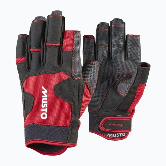 Zdjęcie produktu Rękawiczki żeglarskie Musto Performance Short Finger 2.0 true red