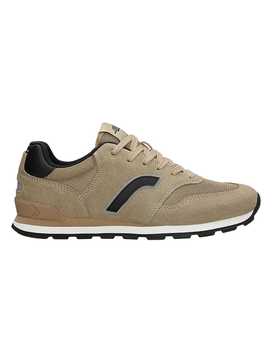 Zdjęcie produktu Relaks Skórzane sneakersy w kolorze czarno-beżowym rozmiar: 36