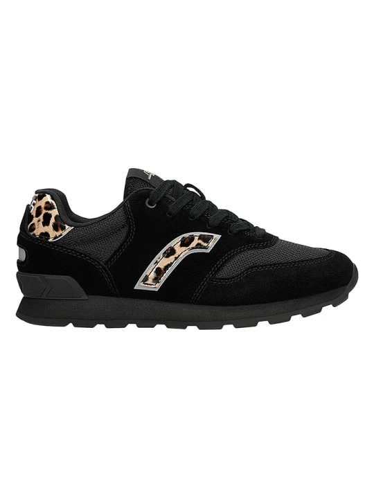 Zdjęcie produktu Relaks Skórzane sneakersy w kolorze czarno-jasnobrązowym rozmiar: 39