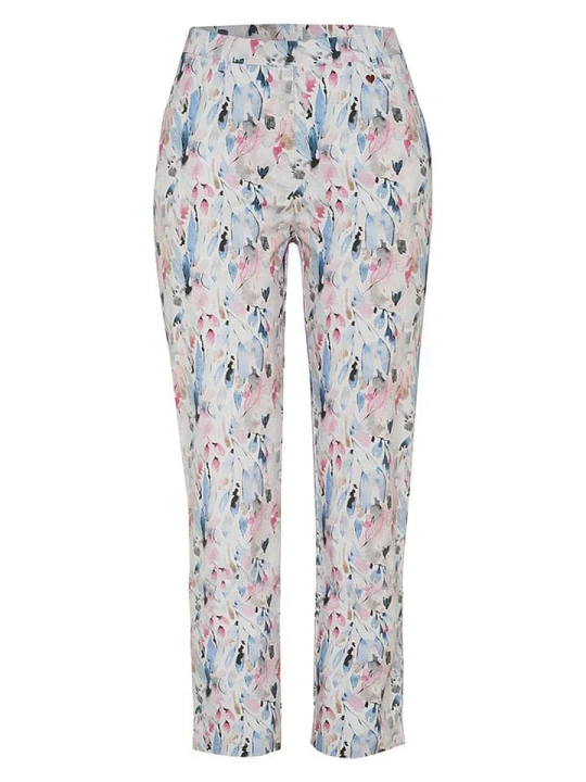 Zdjęcie produktu Relaxed by TONI Spodnie "Alice" ze wzorem rozmiar: 44K