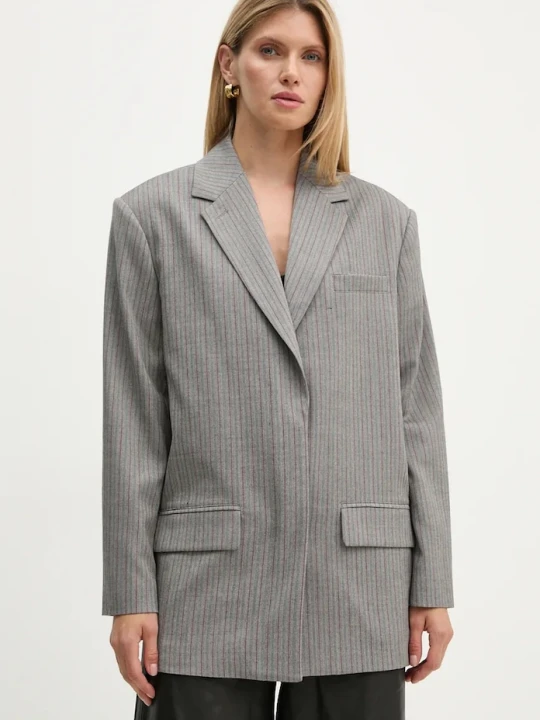 Zdjęcie produktu Remain marynarka Herringbone Blazer szary