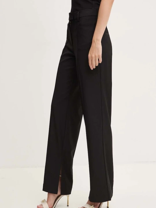 Zdjęcie produktu Remain spodnie z domieszką wełny Slim Suiting Pants czarny