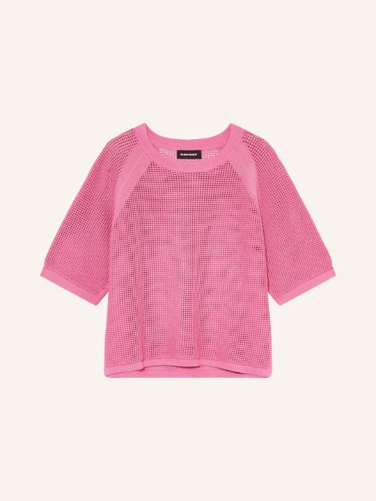 Zdjęcie produktu Repeat Dzianinowa Koszulka pink