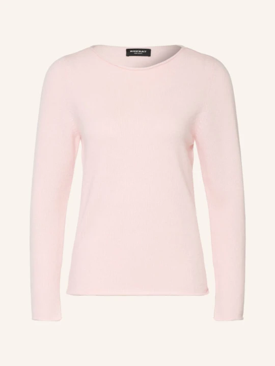 Zdjęcie produktu Repeat Golf Z Kaszmiru rosa JASNORÓŻOWY
