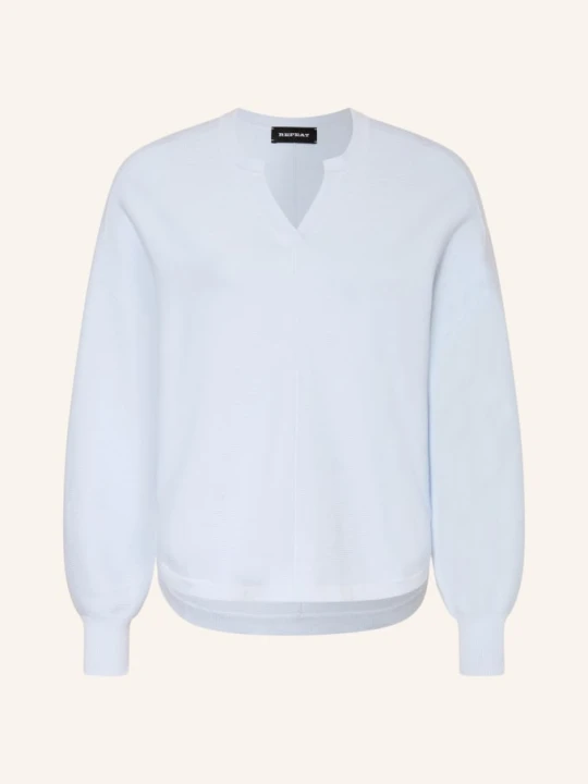 Zdjęcie produktu Repeat Sweter Oversize blau JASNONIEBIESKI
