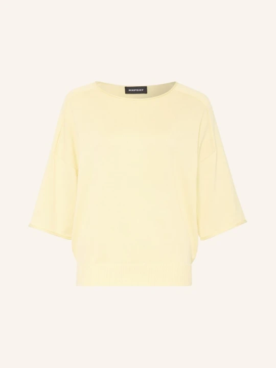 Zdjęcie produktu Repeat Sweter Oversize Z Rękawami 3 / 4 gelb ŻÓŁTY