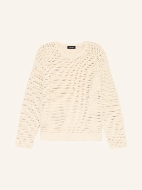 Zdjęcie produktu Repeat Sweter Z Błyszczącą Przędzą beige