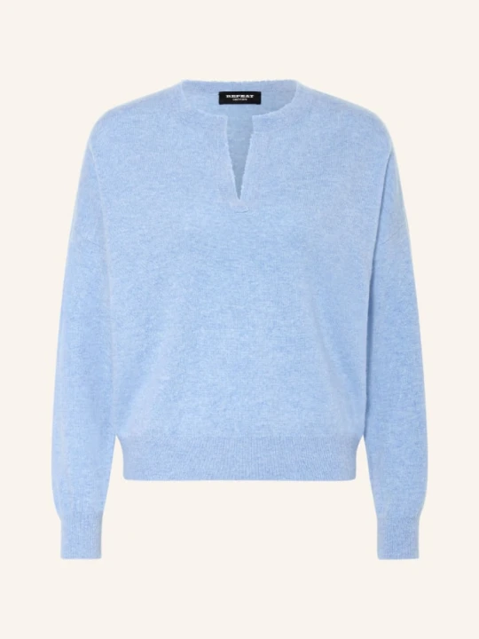 Zdjęcie produktu Repeat Sweter Z Kaszmiru blau JASNONIEBIESKI