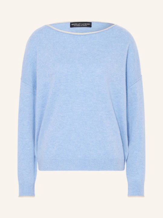 Zdjęcie produktu Repeat Sweter Z Kaszmiru blau