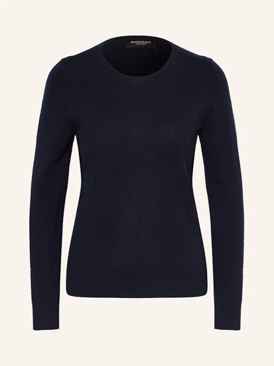 Zdjęcie produktu Repeat Sweter Z Kaszmiru blau GRANATOWY