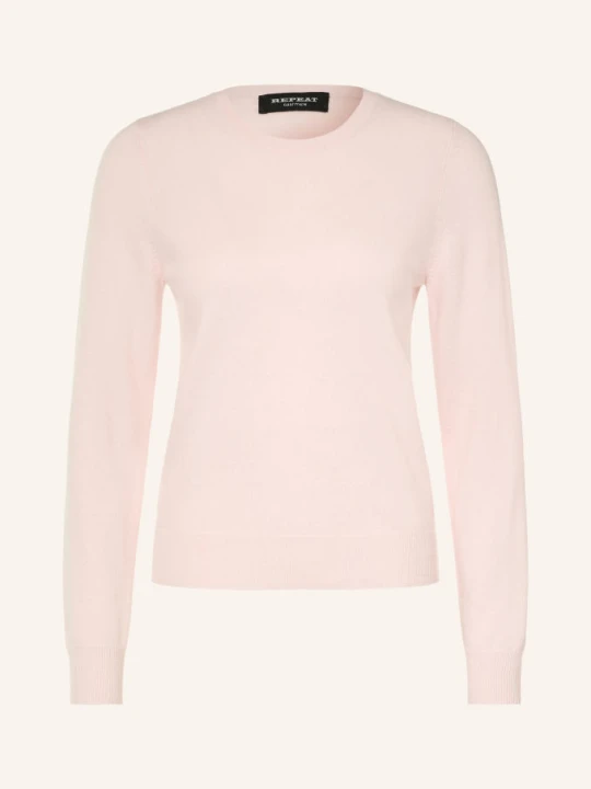 Zdjęcie produktu Repeat Sweter Z Kaszmiru rosa JASNORÓŻOWY