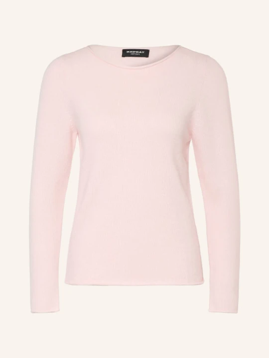 Zdjęcie produktu Repeat Sweter Z Kaszmiru rosa JASNORÓŻOWY