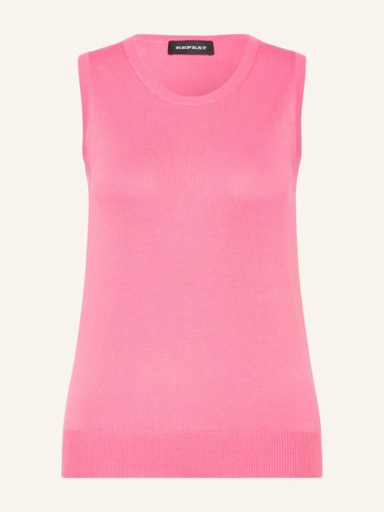 Zdjęcie produktu Repeat Top Z Dzianiny pink