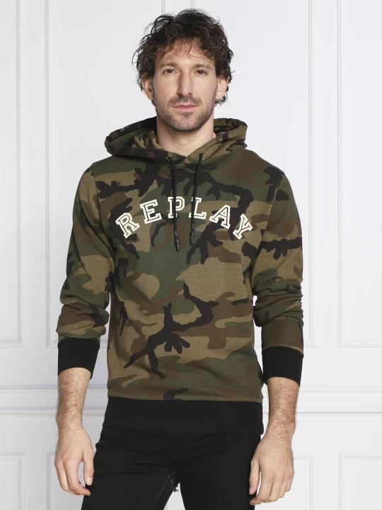 Zdjęcie produktu Replay Bluza | Regular Fit khaki