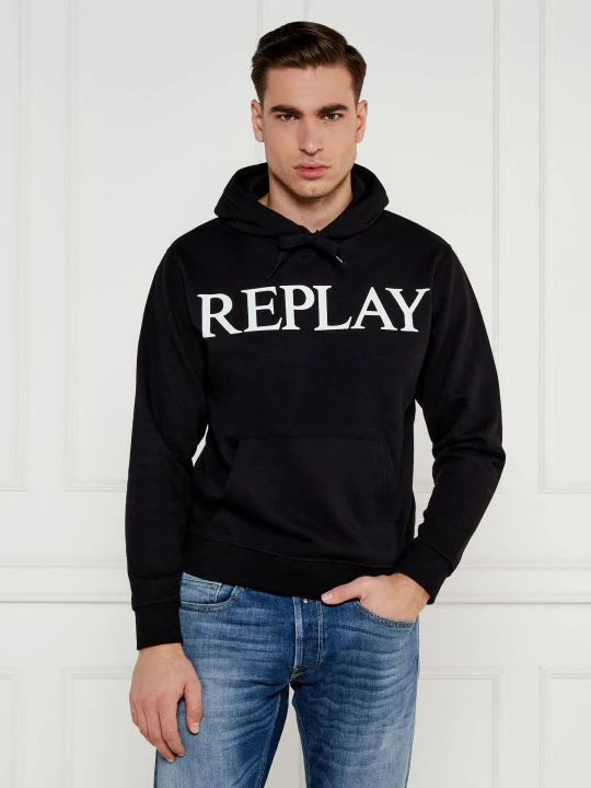 Zdjęcie produktu Replay Bluza | Regular Fit czarny