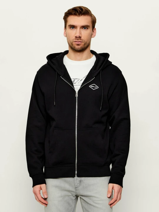 Zdjęcie produktu Replay Bluza TERRY | Loose fit czarny