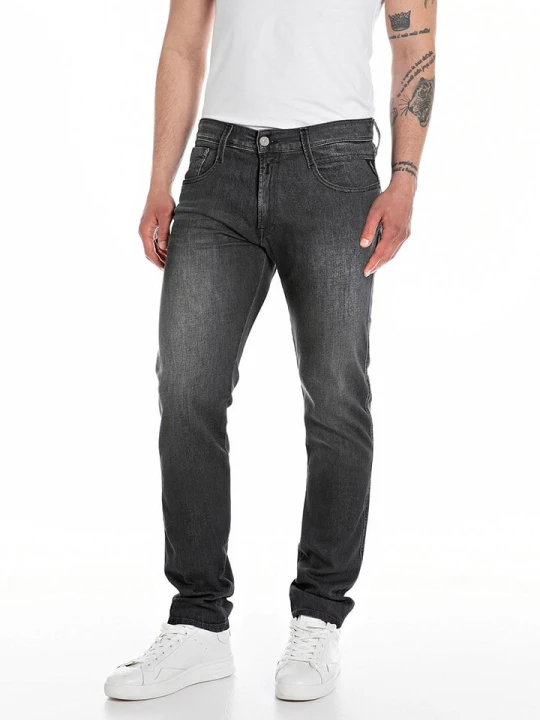 Zdjęcie produktu Replay Dżinsy - Slim fit - w kolorze antracytowym rozmiar: W33/L34