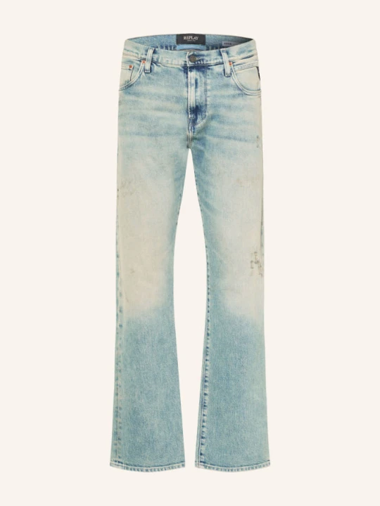 Zdjęcie produktu Replay Jeansy Aideen O Kroju Prostym blau C010 Light Blue