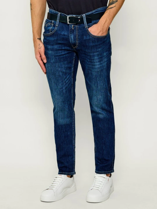 Zdjęcie produktu Replay Jeansy ANBASS | Slim Fit granatowy