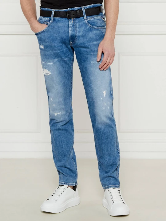 Zdjęcie produktu Replay Jeansy ANBASS | Slim Fit niebieski