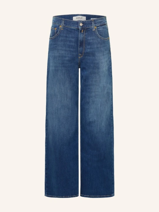 Zdjęcie produktu Replay Jeansy Wide Leg Cary blau C009 MEDIUM BLUE