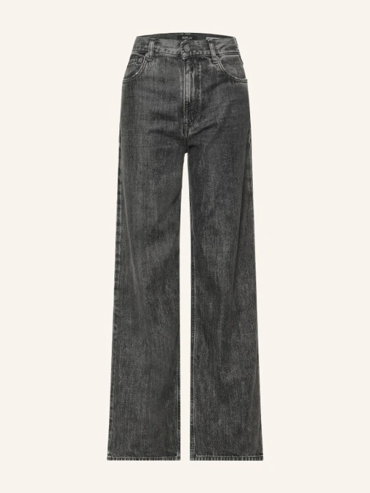 Zdjęcie produktu Replay Jeansy Wide Leg Cary grau C097 DARK GREY