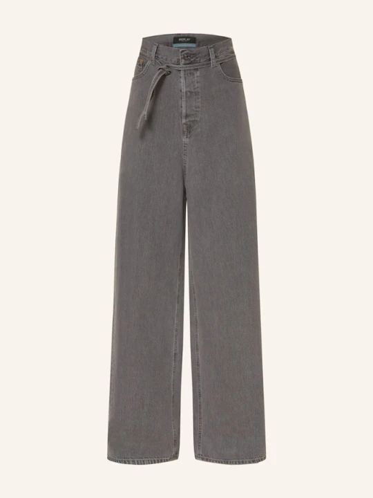 Zdjęcie produktu Replay Jeansy Wide Leg Margott grau 097 DARK GREY