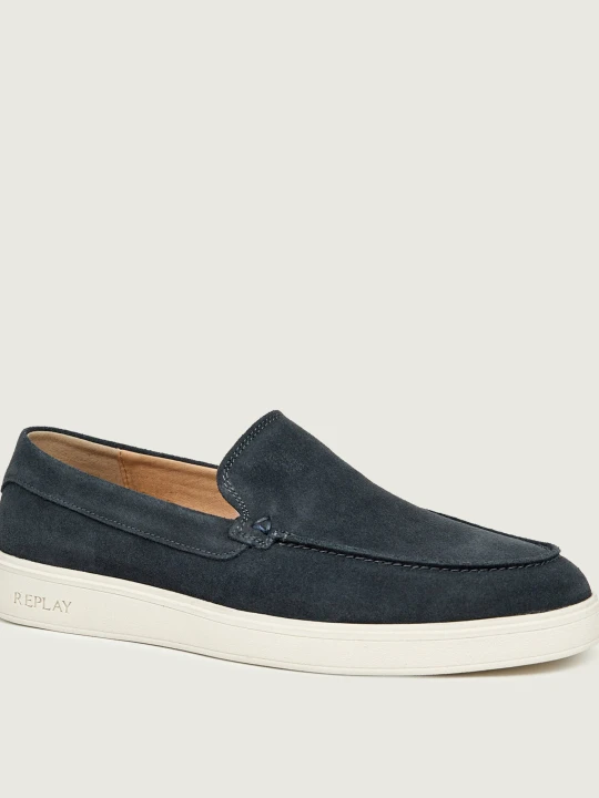 Zdjęcie produktu Replay Loafersy | zamsz granatowy