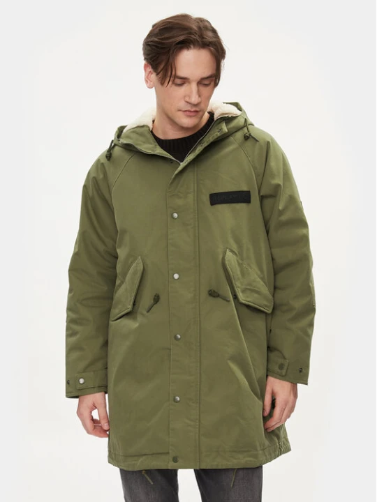 Zdjęcie produktu Replay Parka M8362.000.84724 Zielony Regular Fit