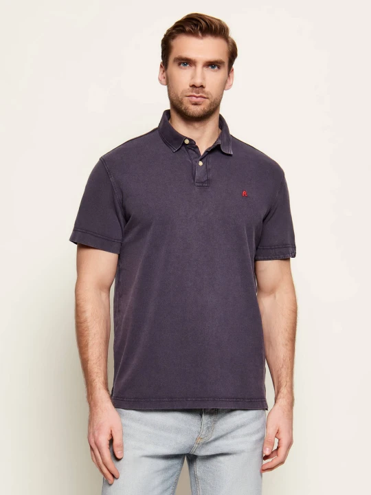 Zdjęcie produktu Replay Polo | Regular Fit granatowy