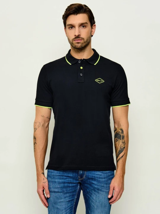 Zdjęcie produktu Replay Polo | Regular Fit | stretch pique czarny