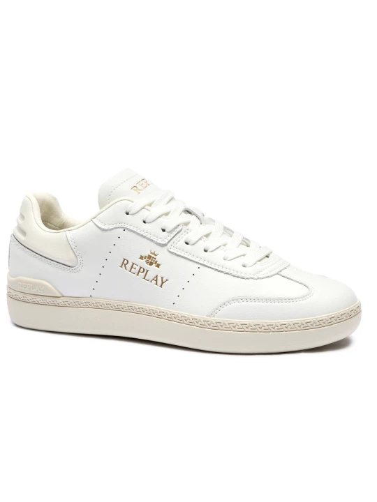 Zdjęcie produktu Replay Skórzane sneakersy biały