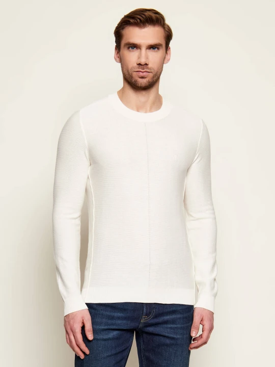 Zdjęcie produktu Replay Sweter | Regular Fit biały