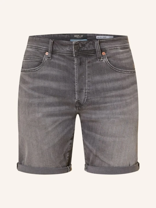 Zdjęcie produktu Replay Szorty Dżinsowe O Zwężanym Kroju grau 097 DARK GREY