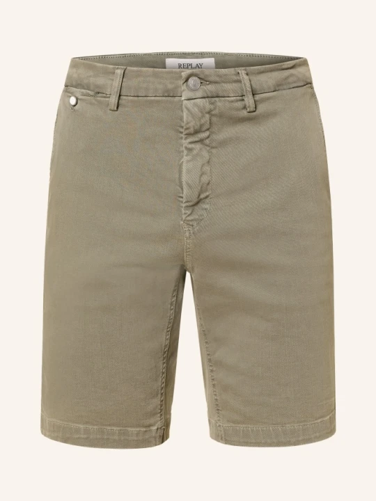 Zdjęcie produktu Replay Szorty Jeansowe Benni Regular Fit gruen KHAKI
