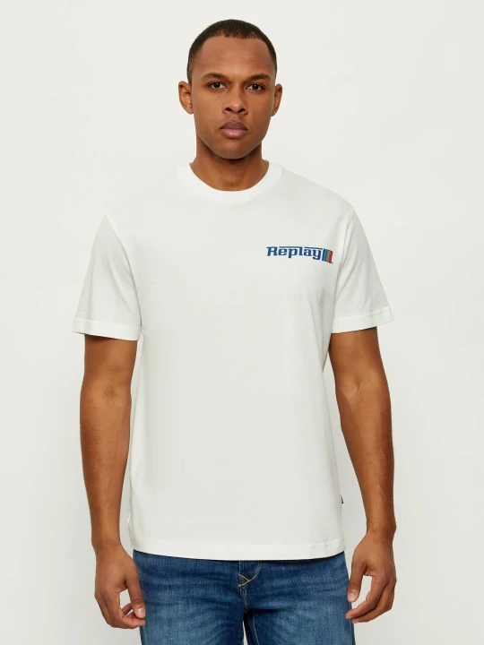 Zdjęcie produktu Replay T-shirt | Regular Fit biały