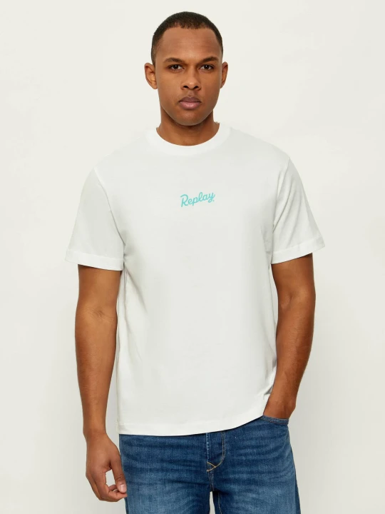 Zdjęcie produktu Replay T-shirt | Regular Fit biały
