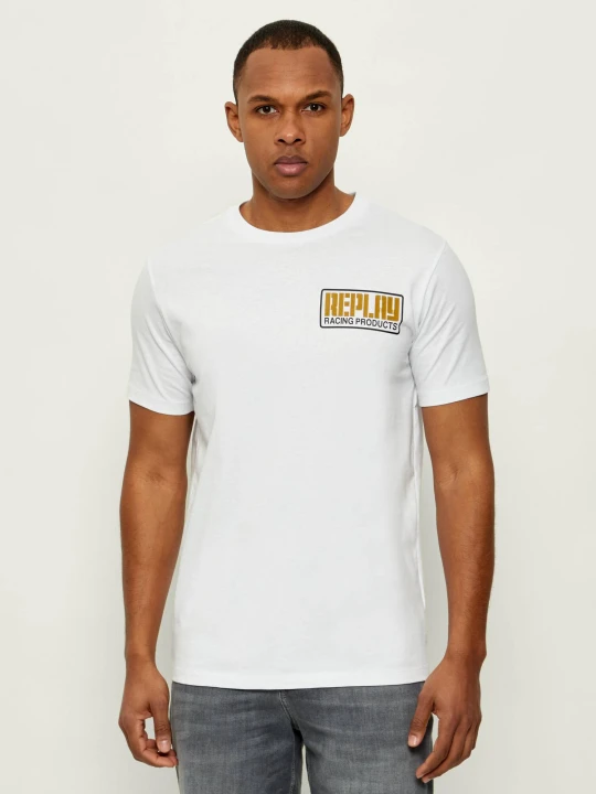 Zdjęcie produktu Replay T-shirt | Regular Fit biały