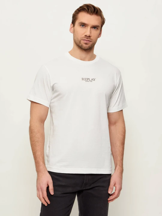 Zdjęcie produktu Replay T-shirt | Regular Fit biały