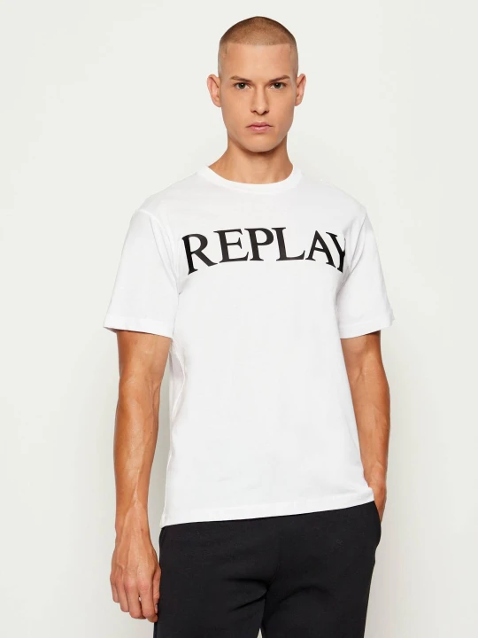 Zdjęcie produktu Replay T-shirt | Regular Fit biały
