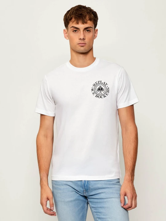 Zdjęcie produktu Replay T-shirt | Regular Fit biały