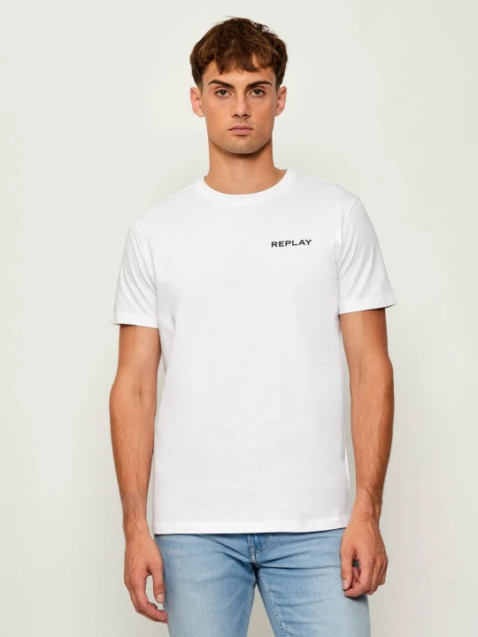 Zdjęcie produktu Replay T-shirt | Regular Fit biały