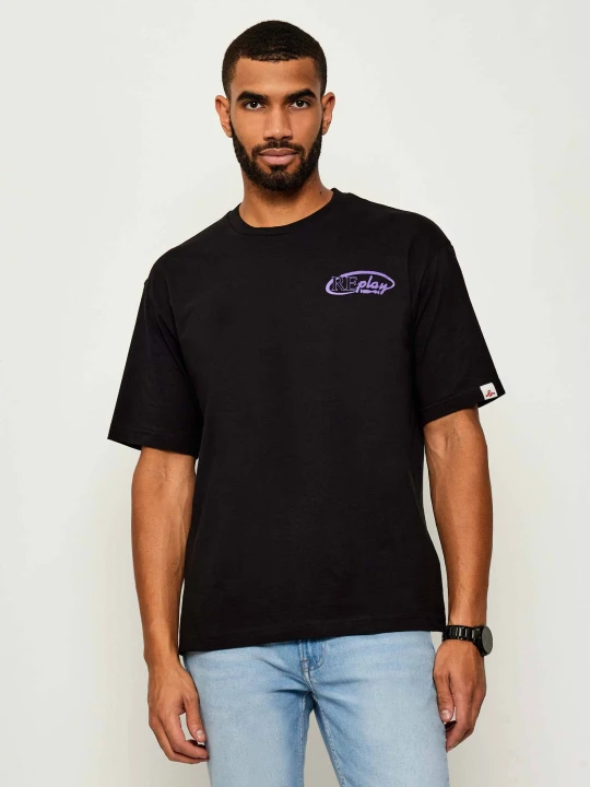 Zdjęcie produktu Replay T-shirt | Regular Fit czarny